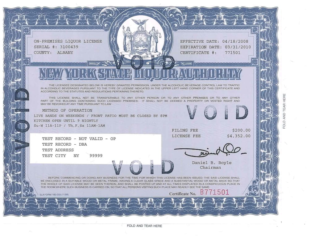 Professional License In Ny